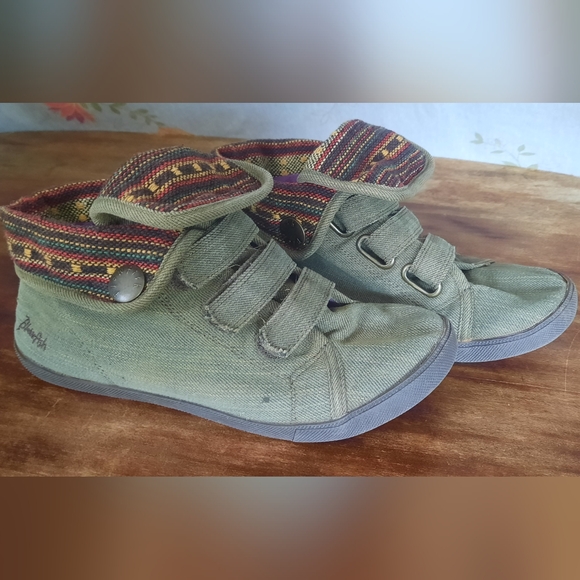 Womens Blowfish Shoes Size 9 Green - Picture 1 of 6
